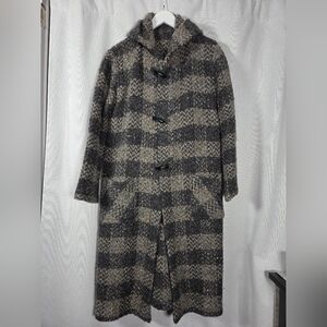 Branigan Weavers 100% Irish Wool Coatigan Cardigan Sweater Coat Women's M  $279
